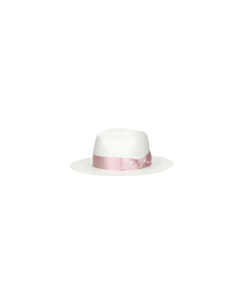 Borsalino Feiner Panamahut Medea White