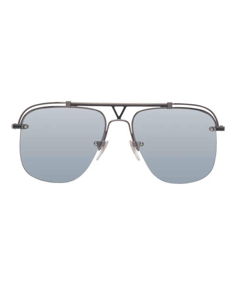 Louis Vuitton LV Boarding Sonnenbrille Silver