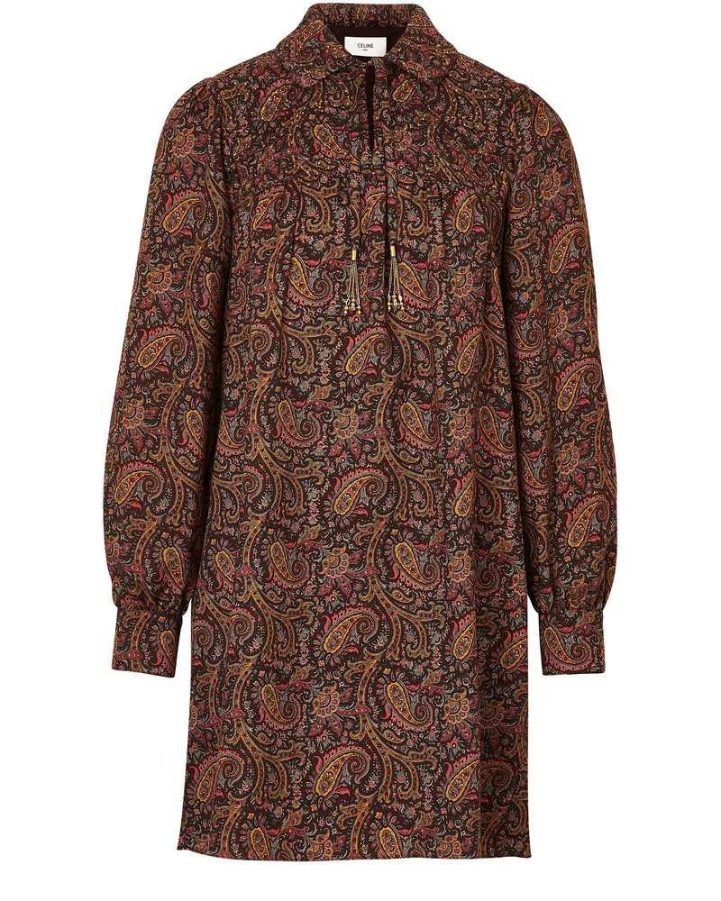 Celine Hemdkleid Mit Strasskragen 