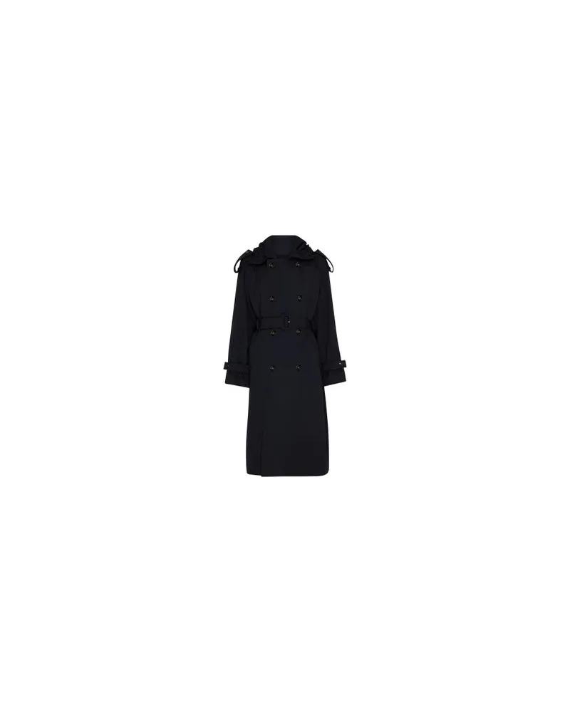 Bottega Veneta Hemd Aus Leder Mit Flanell-Print Blue