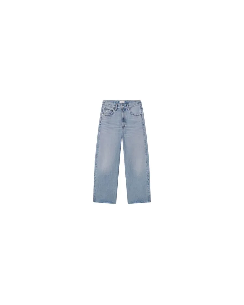 Bottega Veneta Hemd Aus Leder Mit Flanell-Print Blue