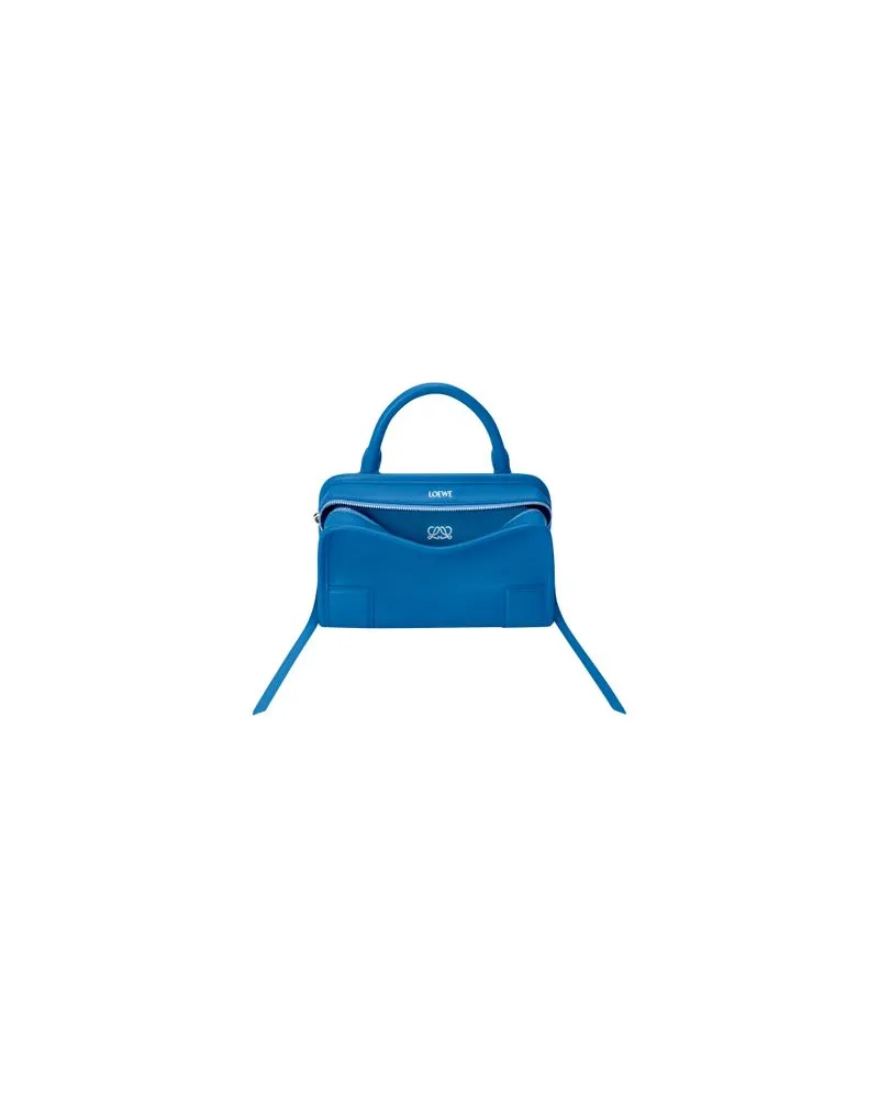 Bottega Veneta Hemd Aus Leder Mit Flanell-Print Blue