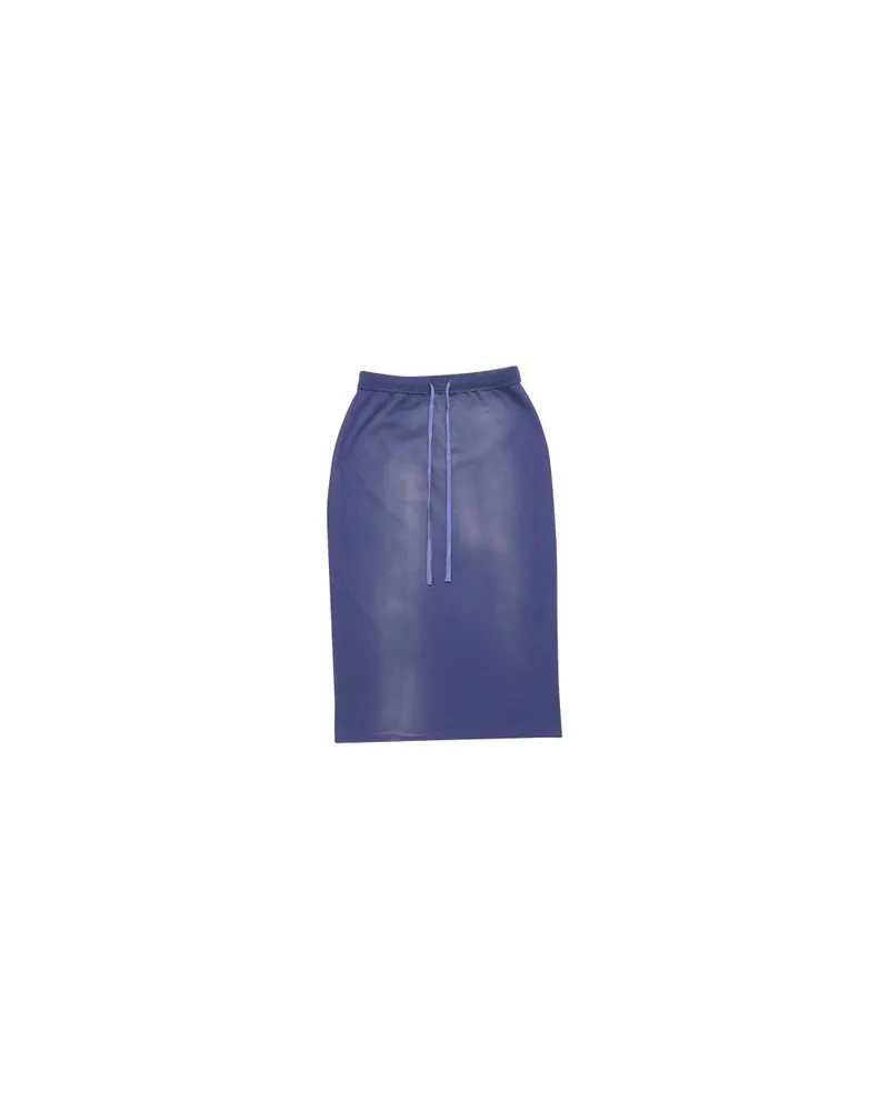 Bottega Veneta Hemd Aus Leder Mit Flanell-Print Blue