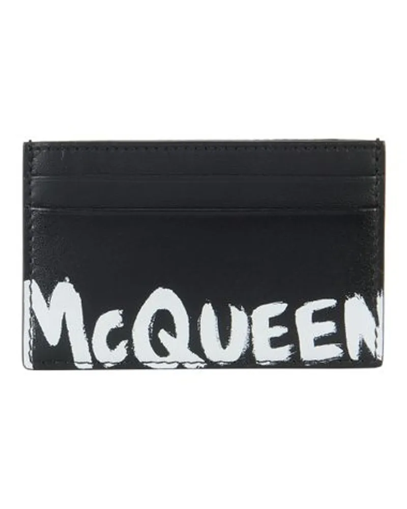 Alexander McQueen Brieftasche Black