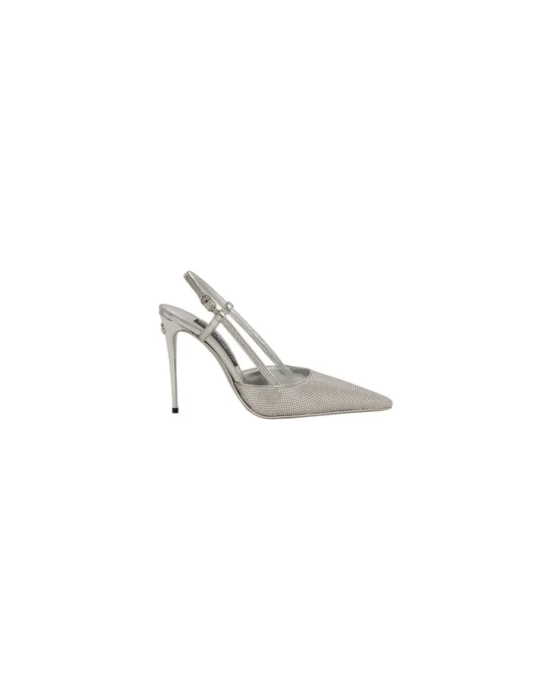 Dolce & Gabbana KIM DOLCE&GABBANA Pumps mit Strasssteinen Grey