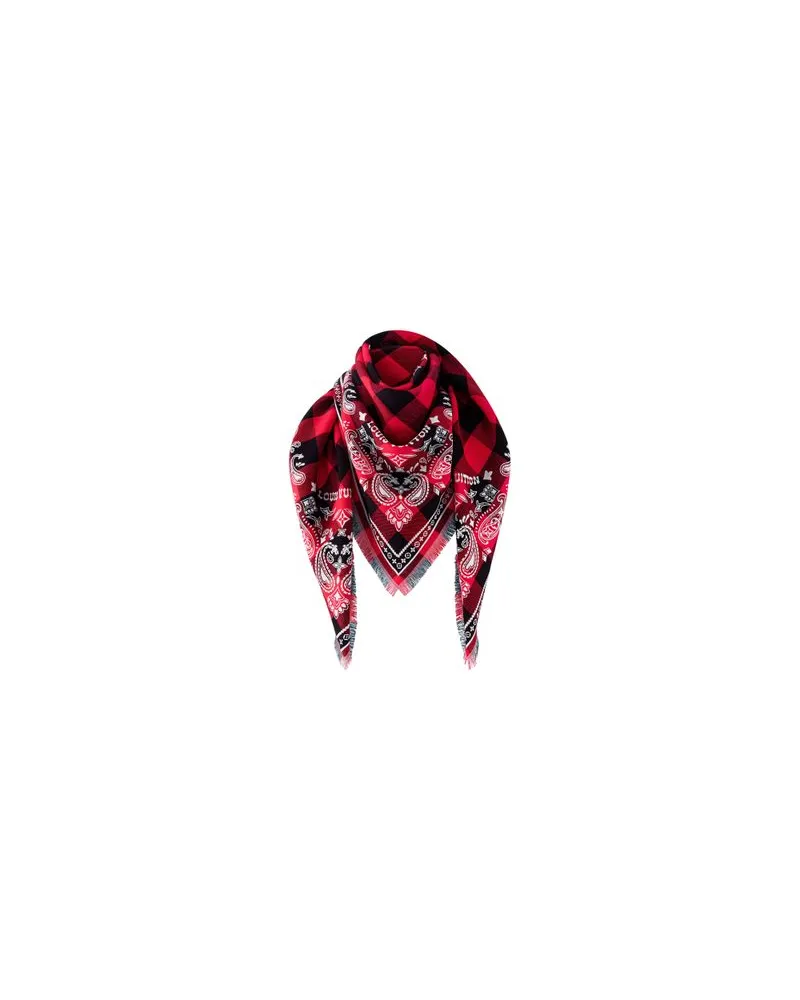 Louis Vuitton Damier Buffalo Stola Red