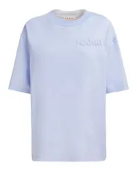 Marni T-Shirt mit Karree-Schnitt Blue