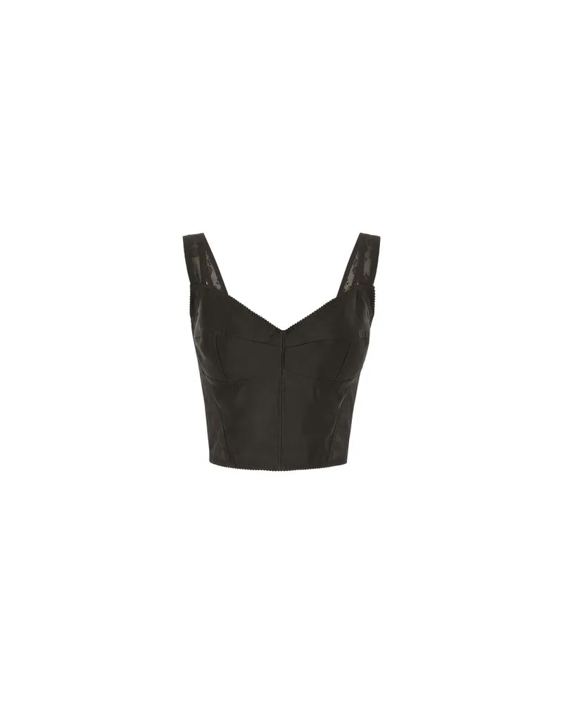 Dolce & Gabbana Korsett Top Black