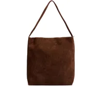 Supple Schultertasche aus Wildleder