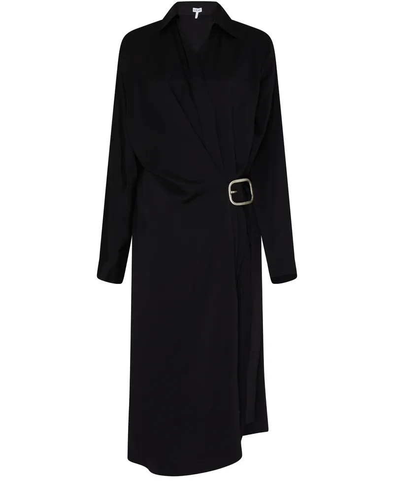 Loewe Kleid mit Gürtel aus Baumwolle 