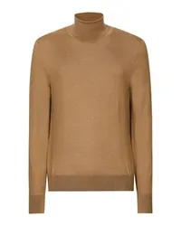 Dolce & Gabbana Rollkragenpullover Brown