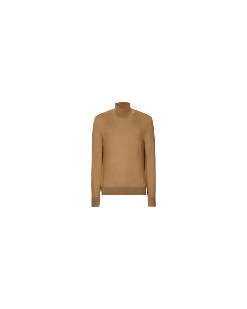 Dolce & Gabbana Rollkragenpullover Brown