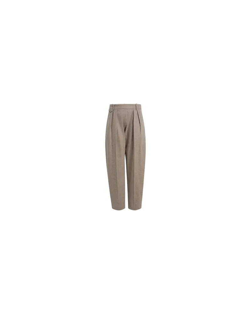 Loewe Cropped Bag Amazona 23 aus Kalbsnappa Metallized