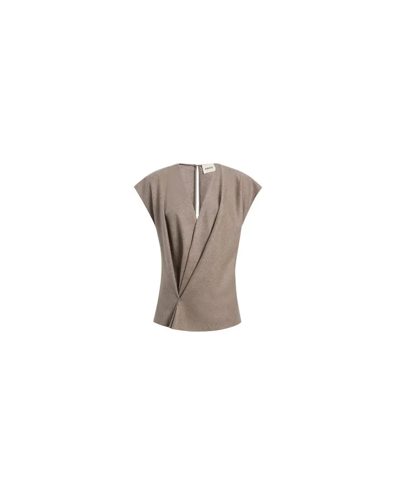 Loewe Cropped Bag Amazona 23 aus Kalbsnappa Metallized