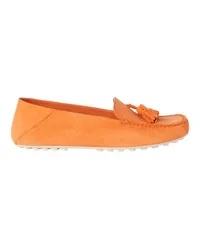 Loro Piana Mokassins Dot Sole Walk Orange