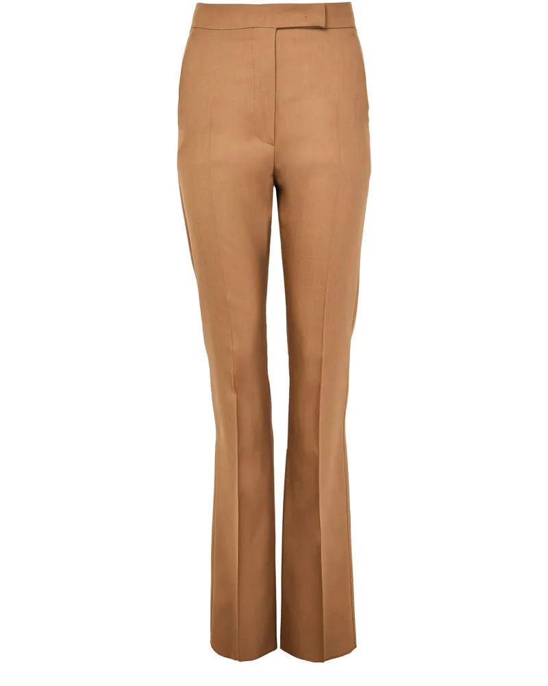Max Mara Gerade geschnittene Hose Turbigo aus Wolle 