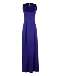 Maison Rabih Kayrouz Tulpenförmiges langes Kleid Purple