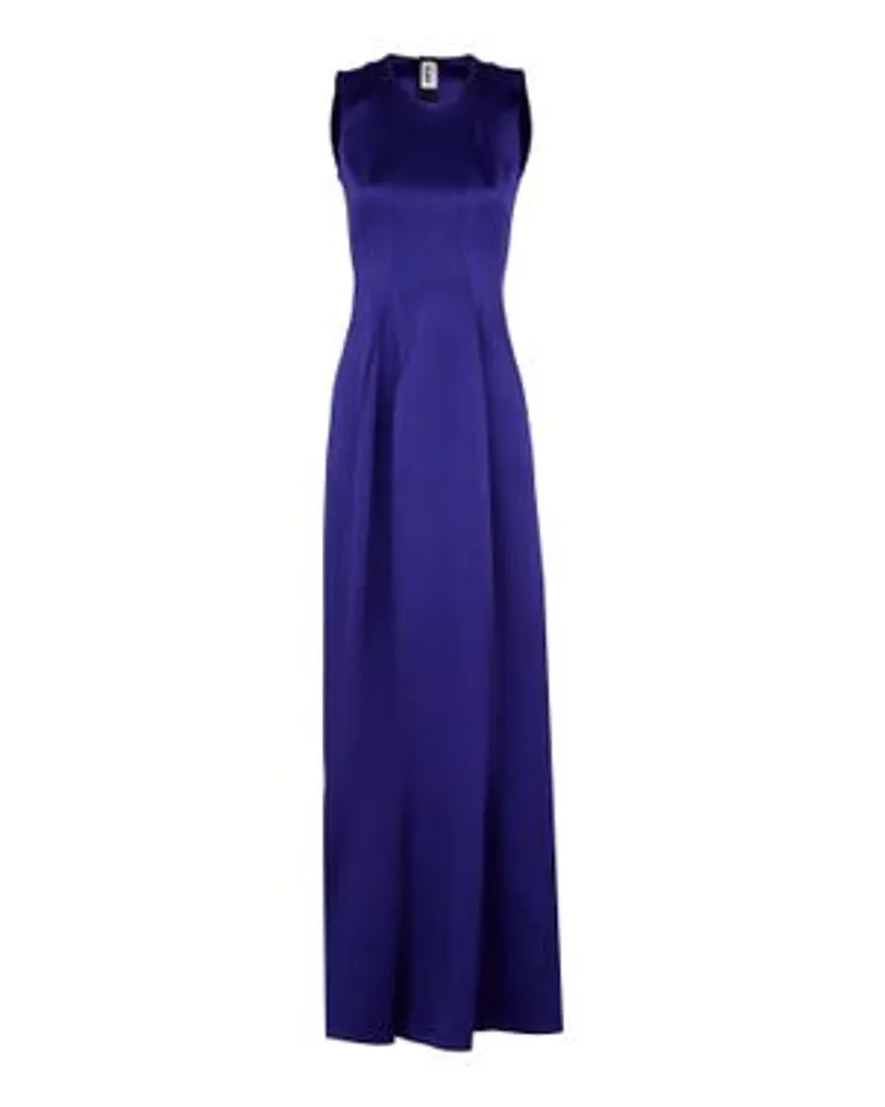 Maison Rabih Kayrouz Tulpenförmiges langes Kleid Purple