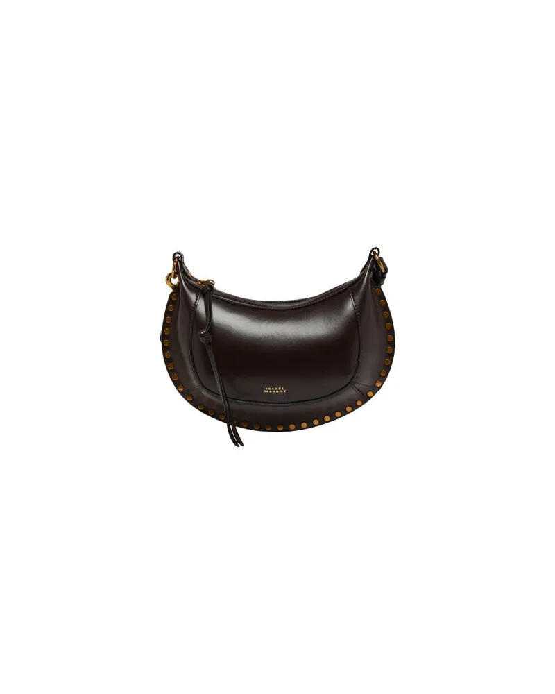 Isabel Marant Schultertasche Oskan Moon Brown