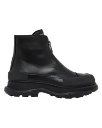 Alexander McQueen Hohe Stiefel Tread Black