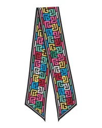 Balmain Bandana mit Monogramm-Print Pop Multicolor