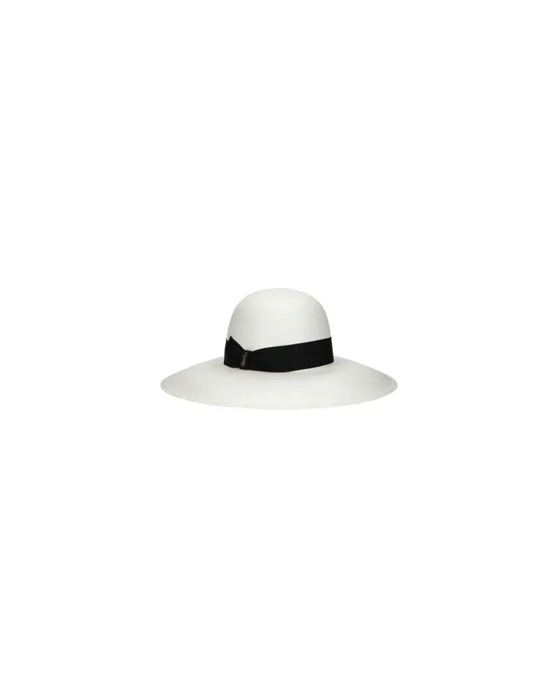 Borsalino feiner Panamahut Violet White