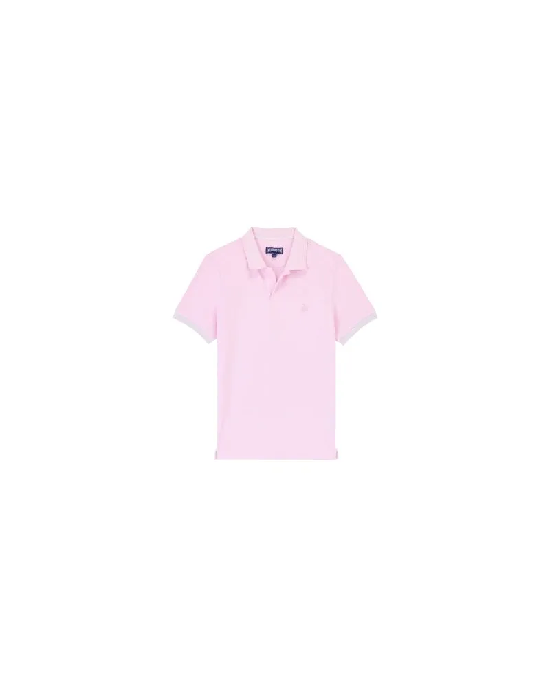 Vilebrequin Einfarbiges Poloshirt Pink