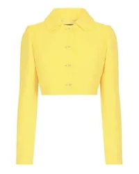 Dolce & Gabbana Kurze Jacke Yellow