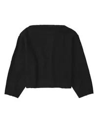 Closed Sweatshirt mit geradem Ausschnitt Black