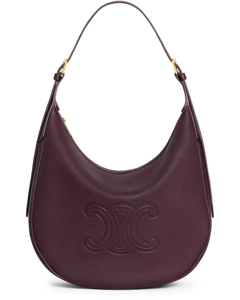 Celine Hobo cuir Triomphe aus geschmeidigem kalbsleder 