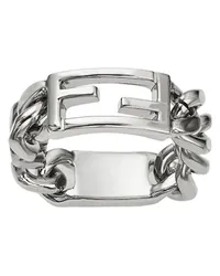 Fendi Ring Baguette Silver