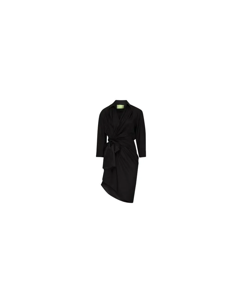 GAUGE81 Kurzes Kleid Miya Black