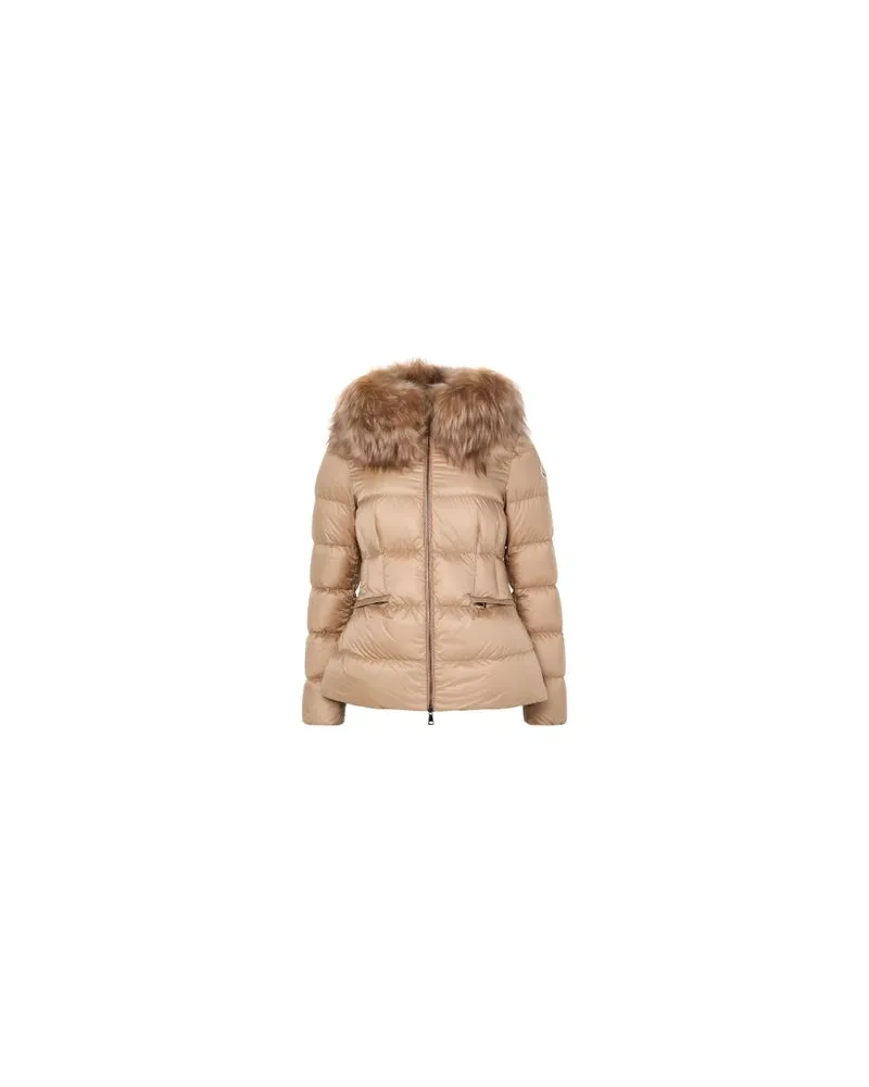 Moncler Boed down jacket Beige
