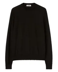 Jil Sander Pullover mit rundhalsausschnitt Black