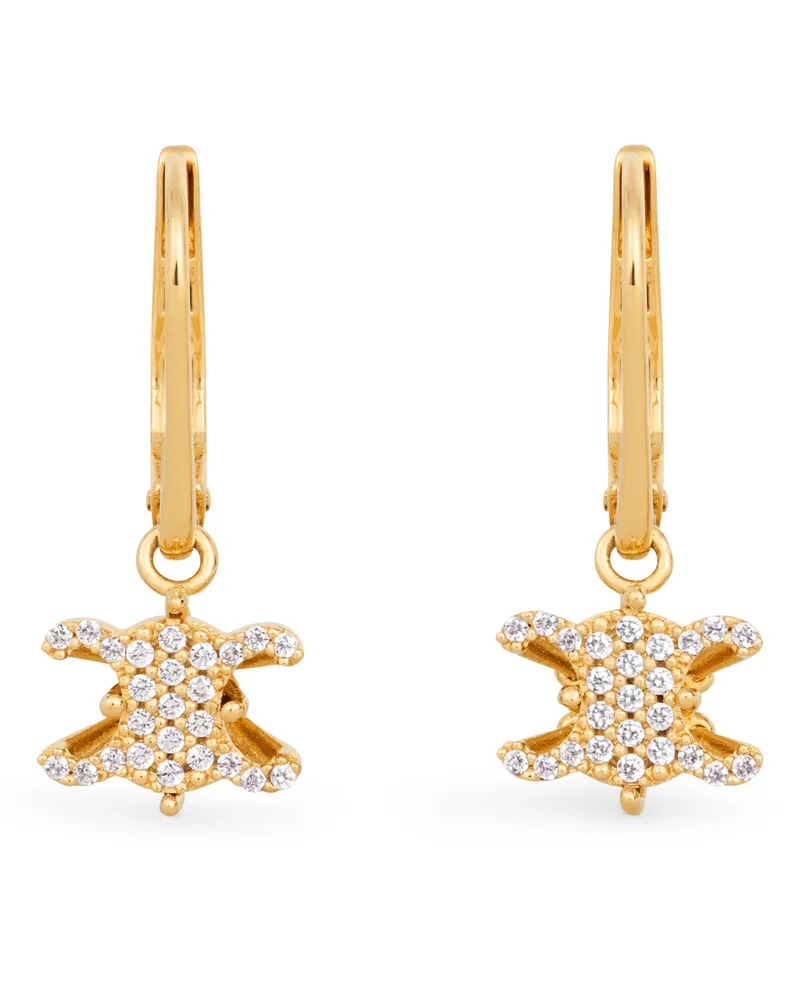 Celine Triomphe funkelnde strass-ohrringe 