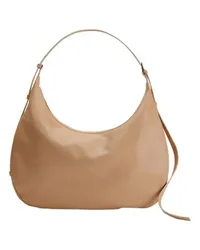 ATP Atelier Große Hobo Bag Beige