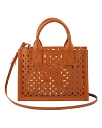 Sandro x Louis Barthélemy – Kleine Cabas-Tasche Kasbah Brown