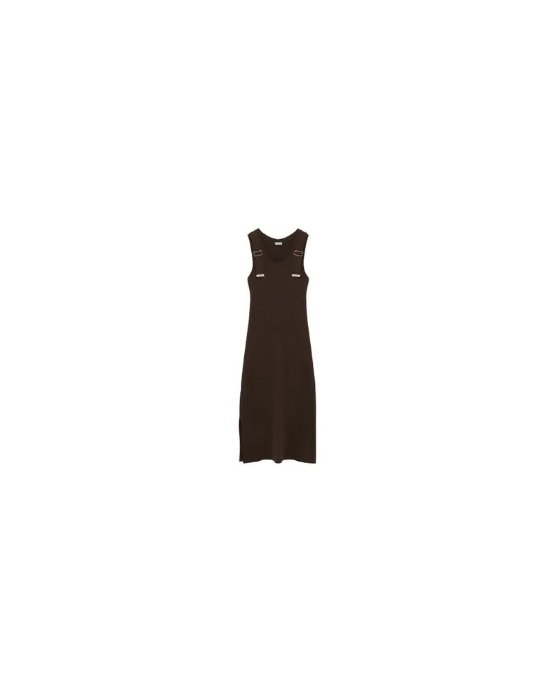 Loewe Cardigan aus Pelz Brown