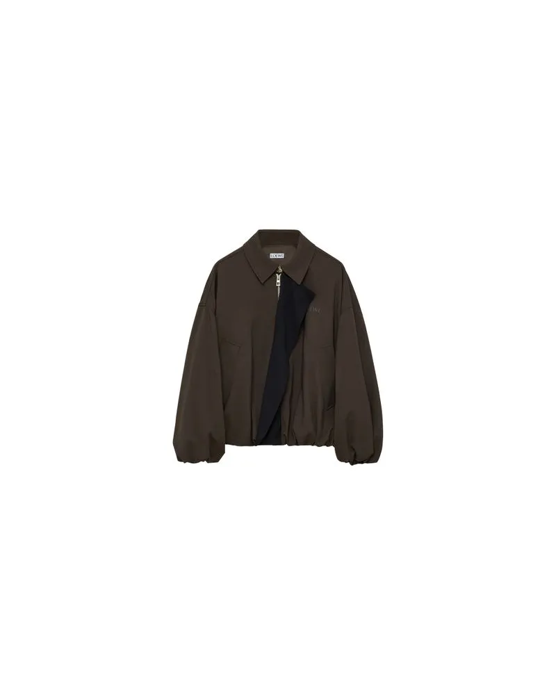 Loewe Cardigan aus Pelz Brown