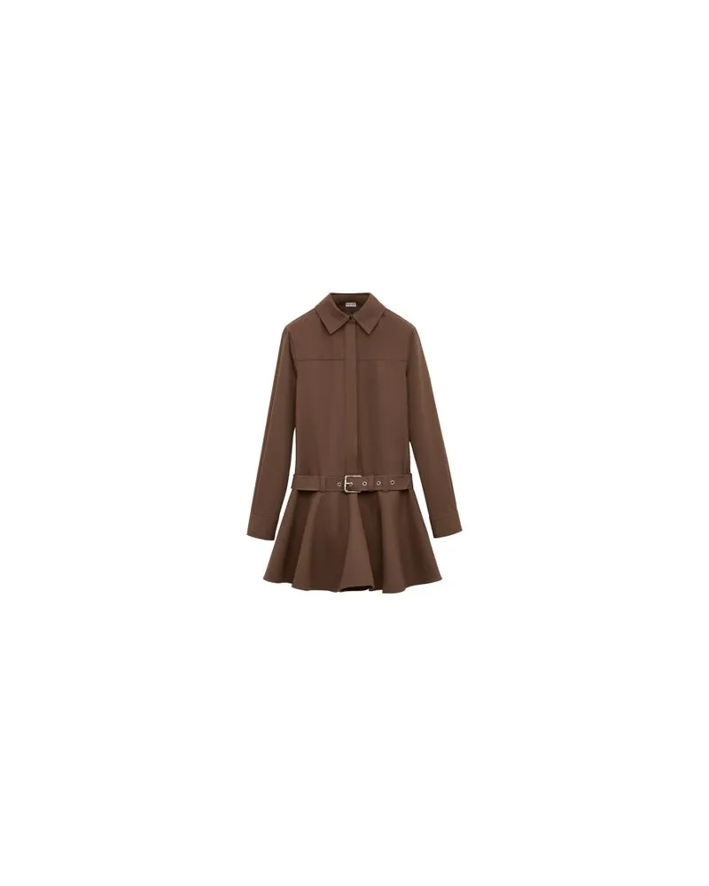 Loewe Cardigan aus Pelz Brown