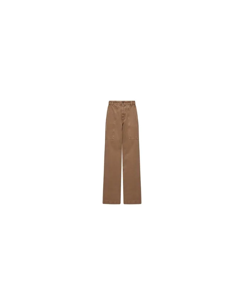 Loewe Cardigan aus Pelz Brown