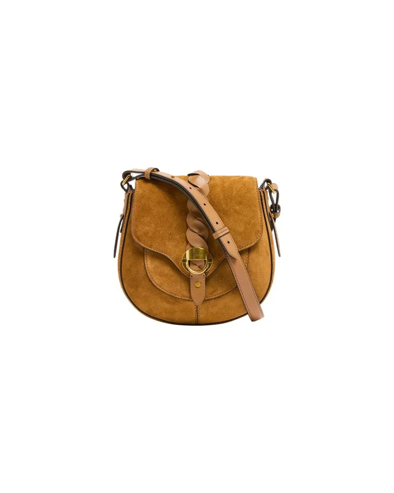 Loewe Cardigan aus Pelz Brown