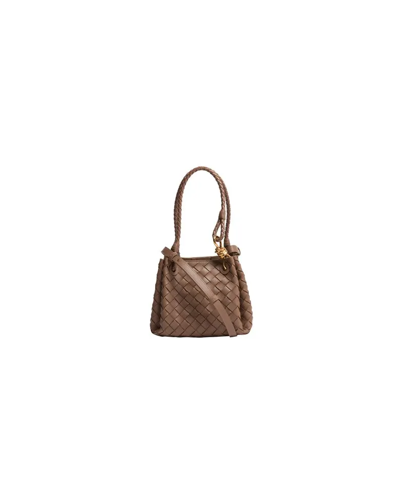 Loewe Cardigan aus Pelz Brown
