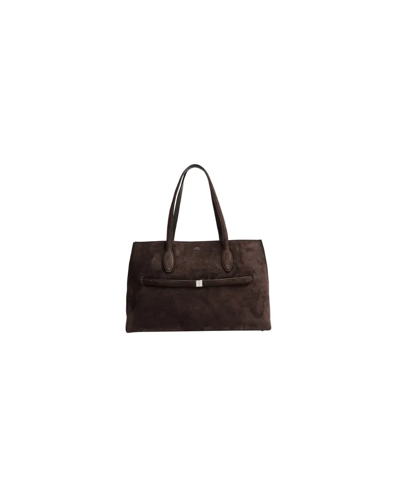 Loewe Cardigan aus Pelz Brown