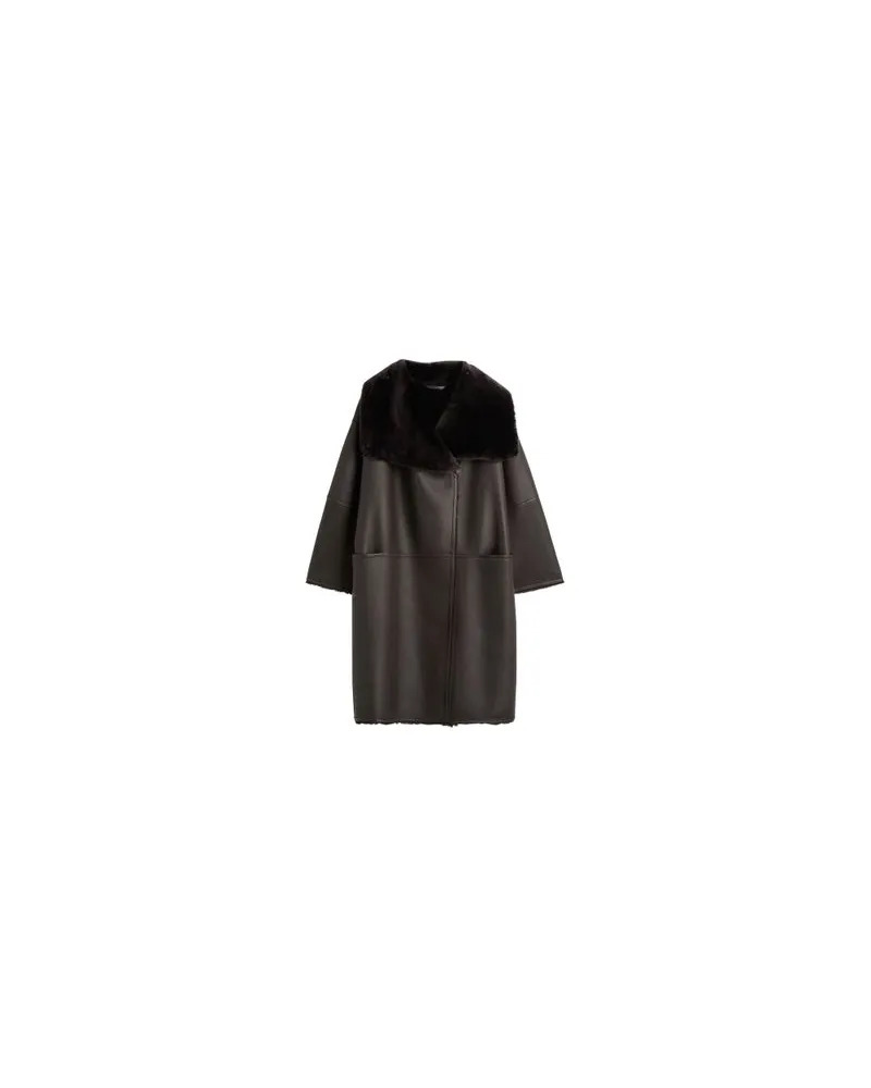 Loewe Cardigan aus Pelz Brown