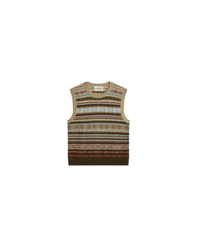 Loewe Cardigan aus Pelz Brown