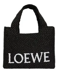 Loewe Kleine Tote Bag mit Logo Black