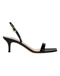 Gianvito Rossi Sandalen Ribbon Kitten Black