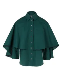 Maison Rabih Kayrouz Cape-hemd Green