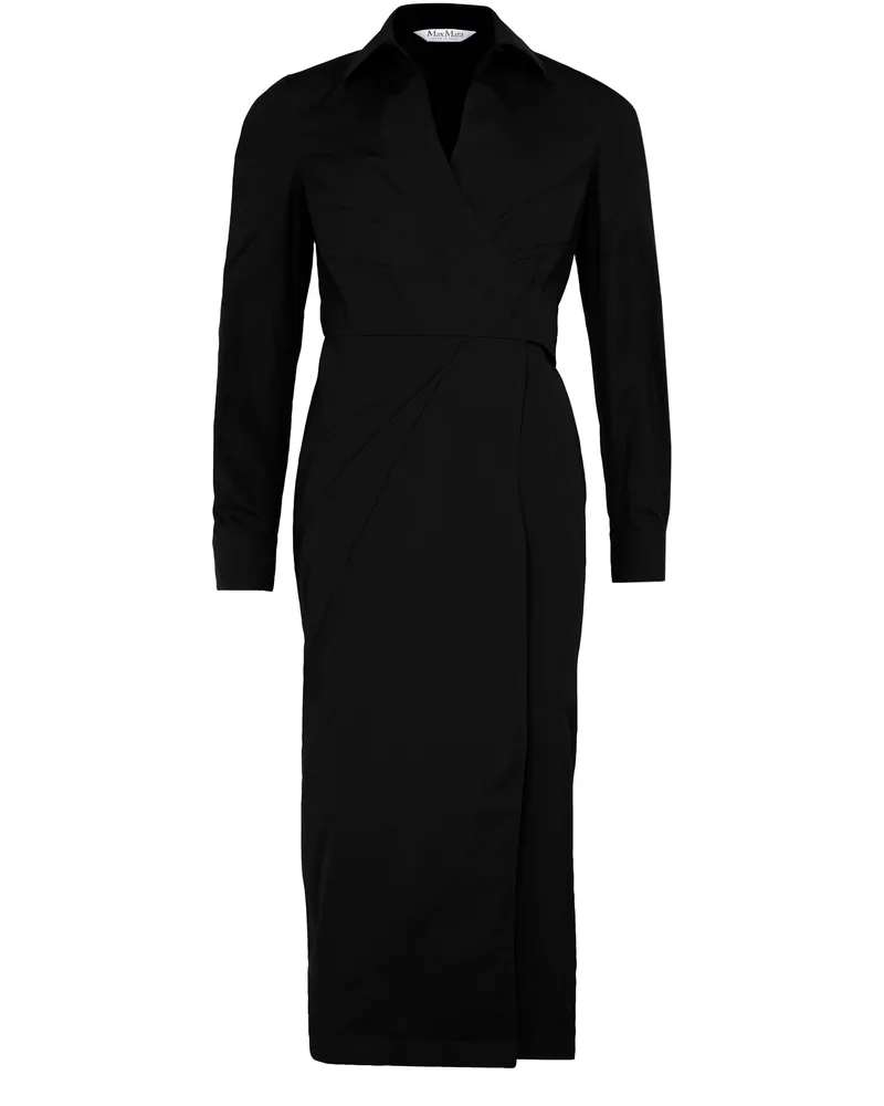 Max Mara Hemdkleid aus Baumwollpopeline Agrume 